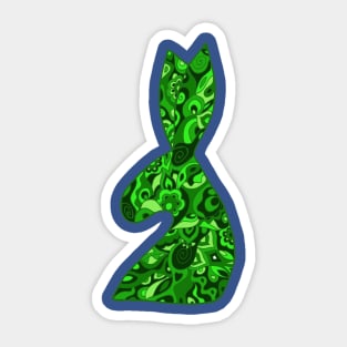 Groovy Hare Sticker